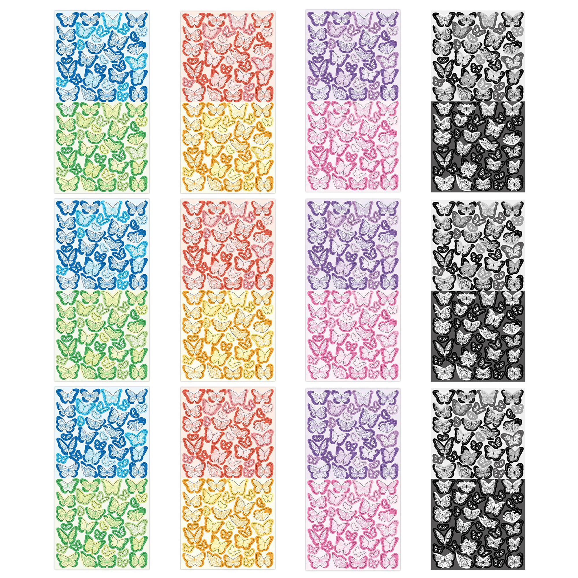 Stickers scrapbooking imperméables pour décorer facilement les cahiers d'enfants