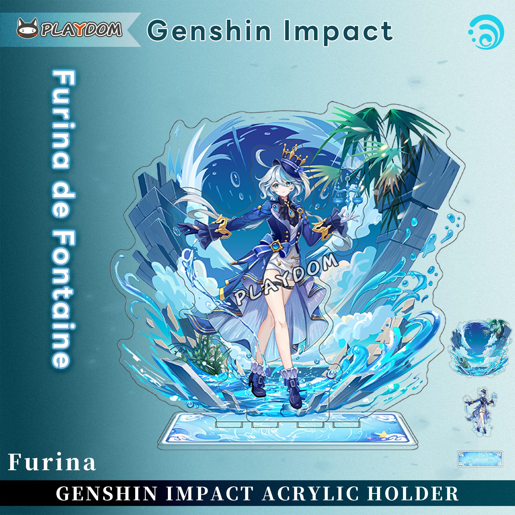 Amazon.com: PLAYDOM Genshin Impact Ajax Kaedehara Kazuha Furina de
