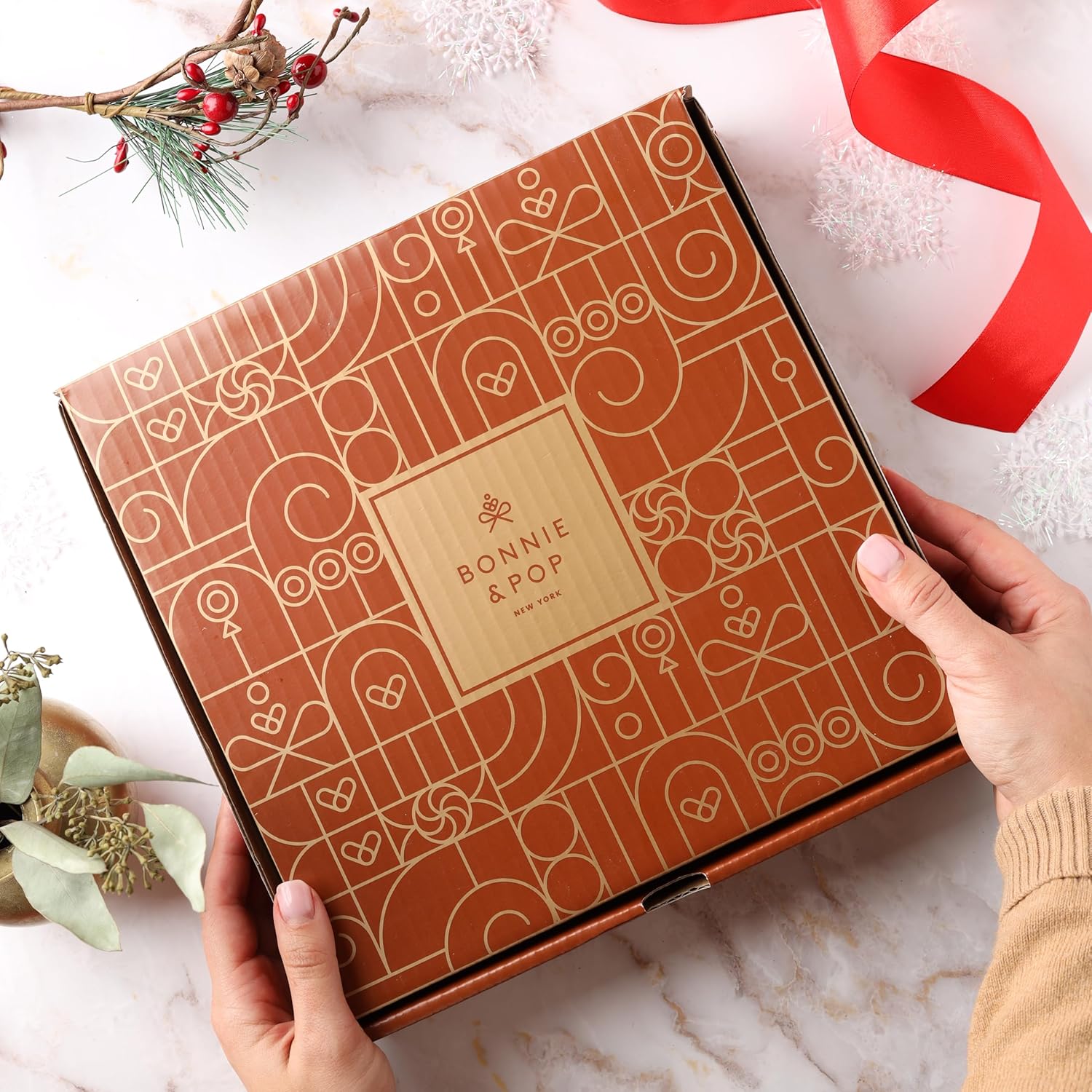 Chocolate Gift Basket- Nut and Candy Gift Box for Men, Women, Families, Corporate- Bonnie and Pop - Image 7