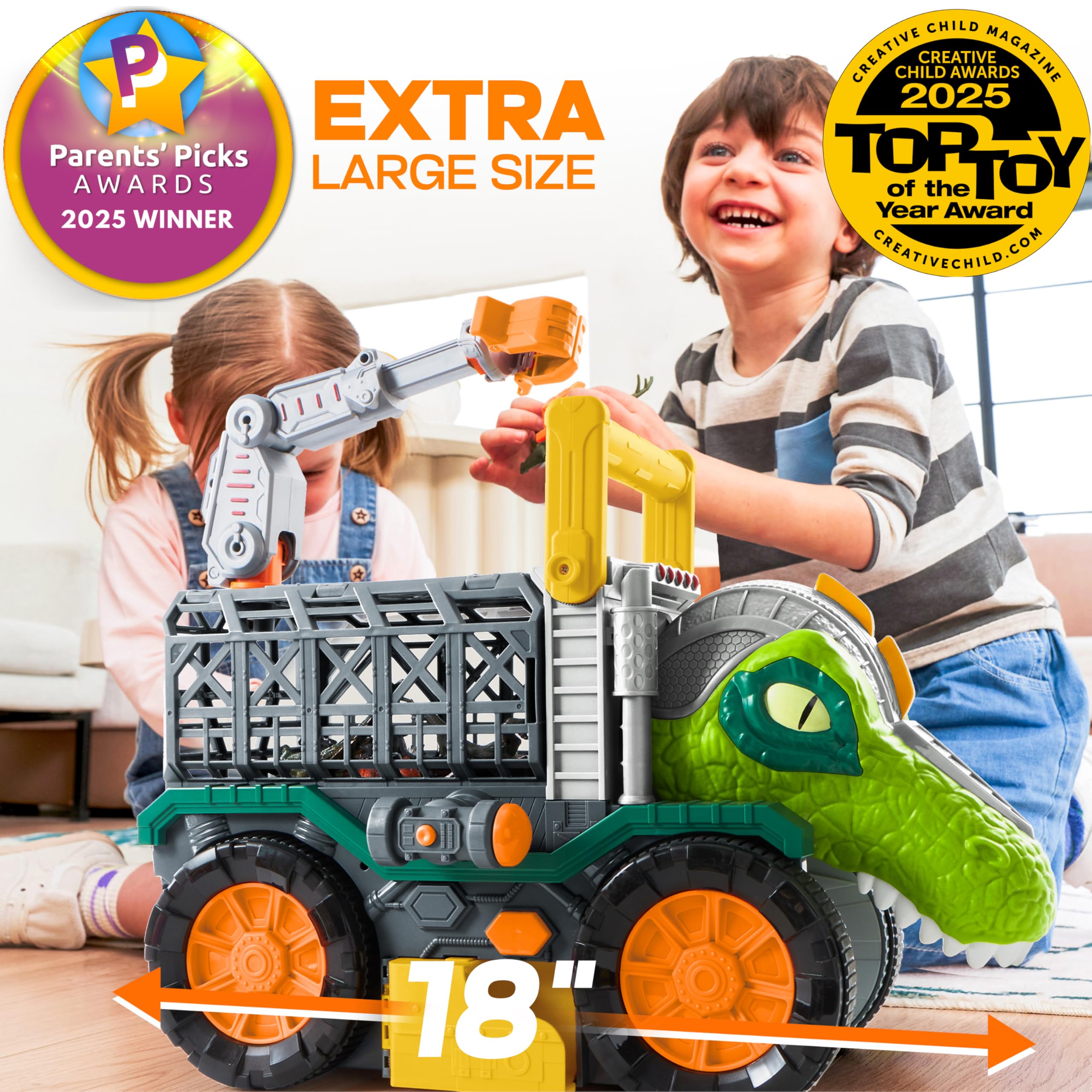 Mega Dino Camion Carrier