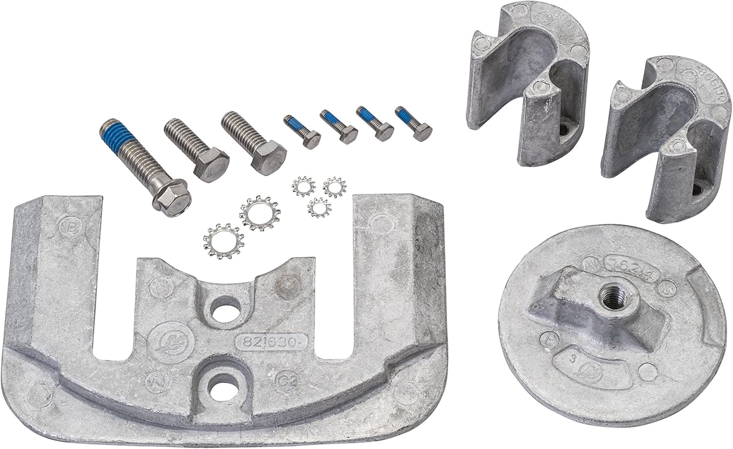Quicksilver 888761Q03 Aluminum Anode Kit for MerCruiser Bravo II and III Drives