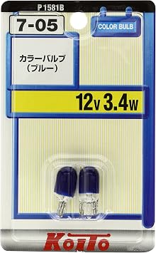 KOITO     12V 3.4W   2    P1581B