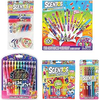 Ultimate Scented Art & Stationery Set for Kids – 150+ Pieces with Markers, Gel Pens, Pencils, Stickers, Notebooks & More – Fun Fruity Scents, Perfect for Girls & Boys
