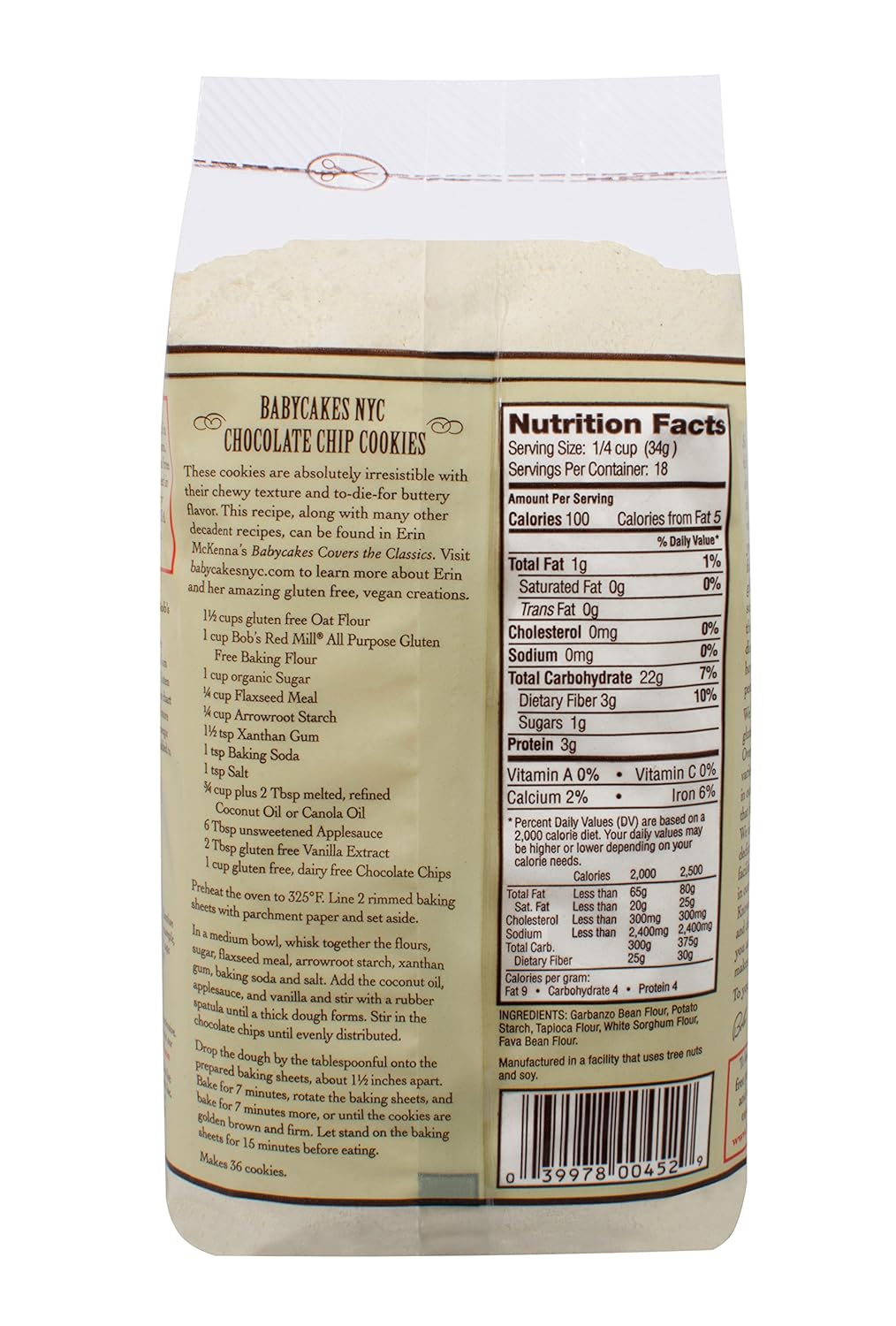 Bob's Red Mill Gluten Free All Purpose Baking Flour, 22 Oz (4 Pack)
