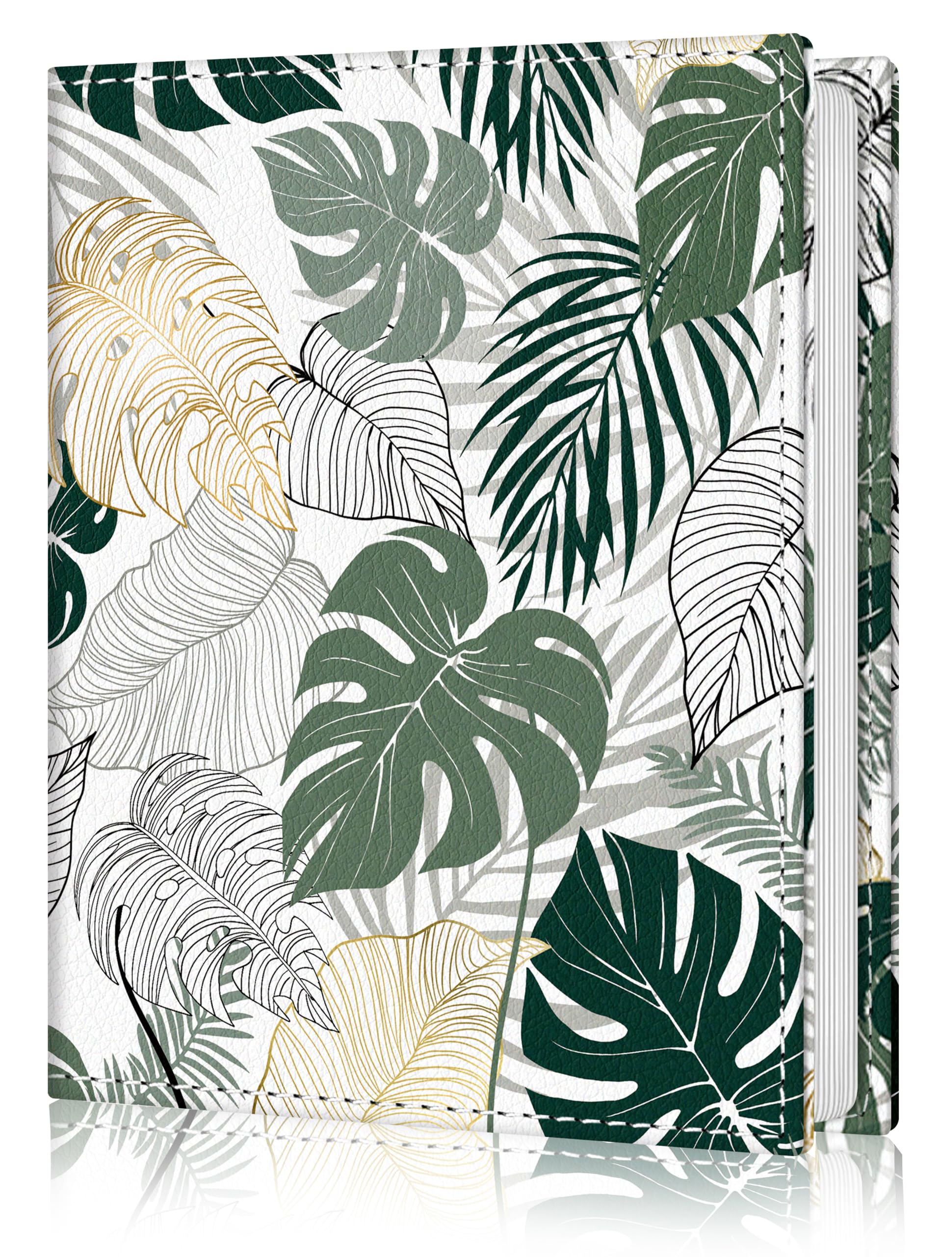 Photo Album 4x6, Small Picture Book Tropical Rainforest Leaf