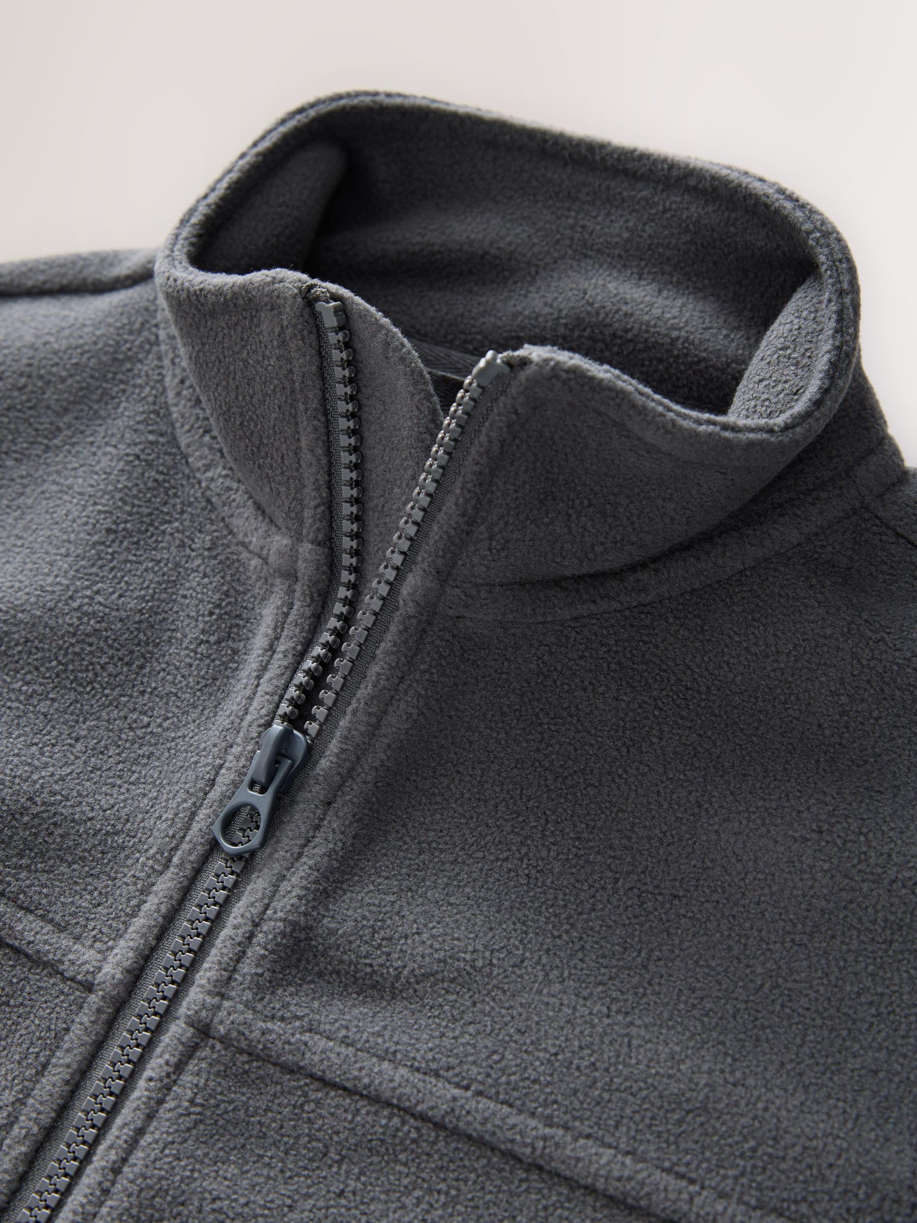 NEXT Niños Chaqueta de forro polar con cremallera y bolsillos