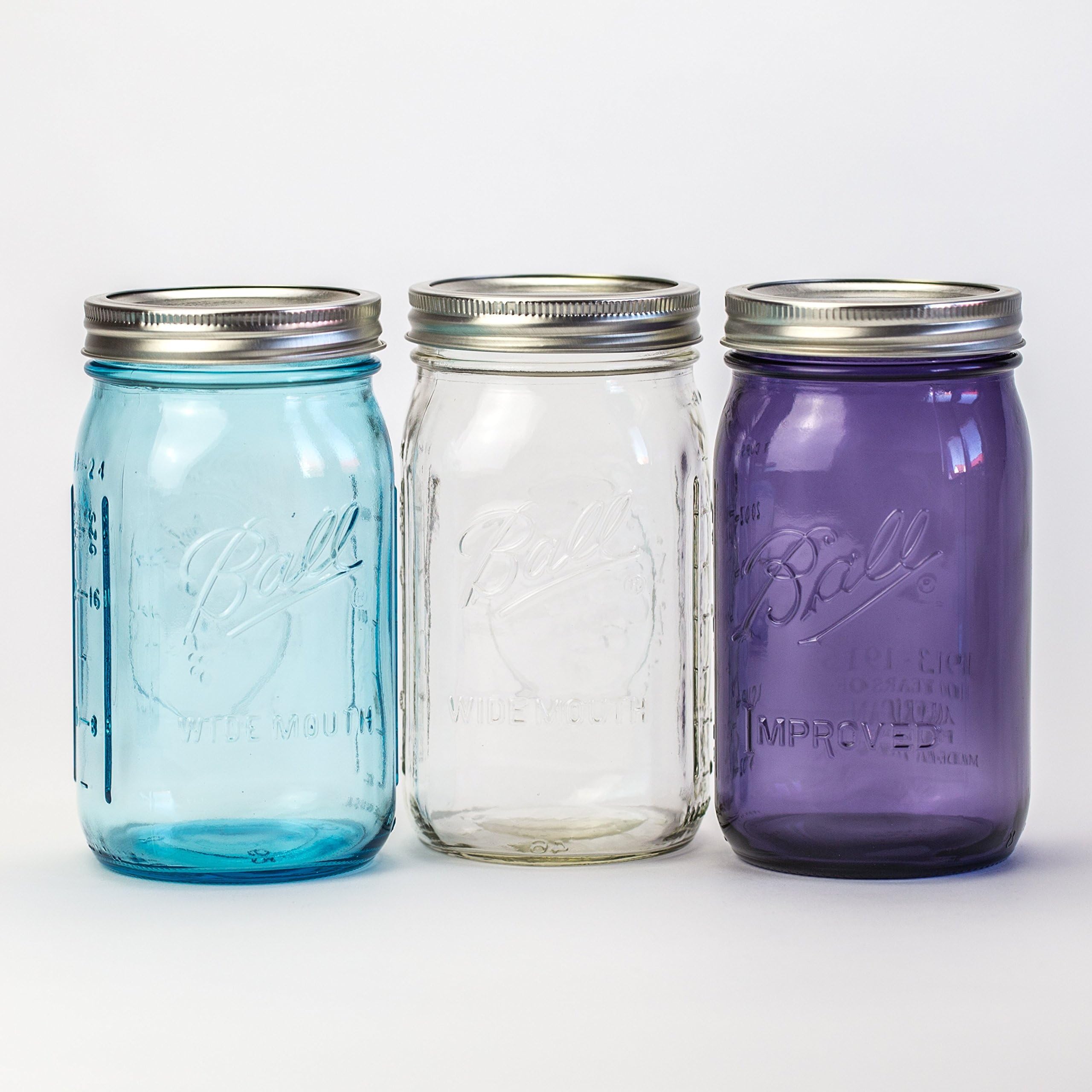 Ball 32oz Wide Mouth 3 Color Set