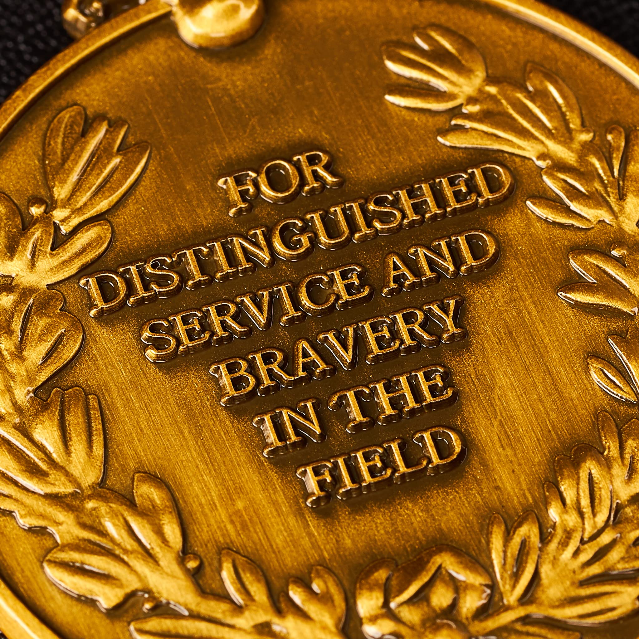 The Commemorative Coin Company Our 30th Pearl Wedding Anniversary Medal for Long/Distinguished Service and Bravery in the Field. Gift/Present Husband/Wife/Partner/Couple. Gold - Image 3