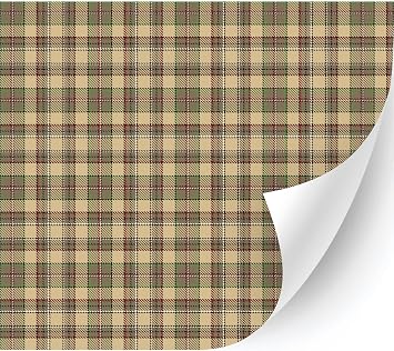HTV4U Plaid & Checker Box Heat Transfer Vinyl Beige Olive Tartan, 13.5" x 12" - Iron on Vinyl, Heat Press Paper, Graphic Design Printed Patterns for Clothing, T-Shirt, Fabric, DIY Art Projects