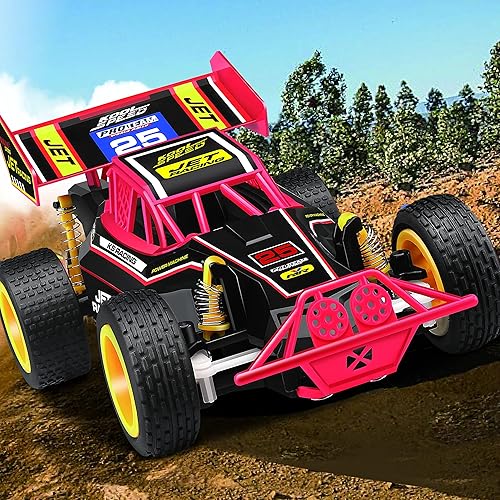 Miniatura 2 de Nature Bound Coches RC a escala 120 Monster Terra RC Off-Roader - Auto eléctrico de juguete 2WD todo terreno - Control de radio de 2.4 GHz - Gran