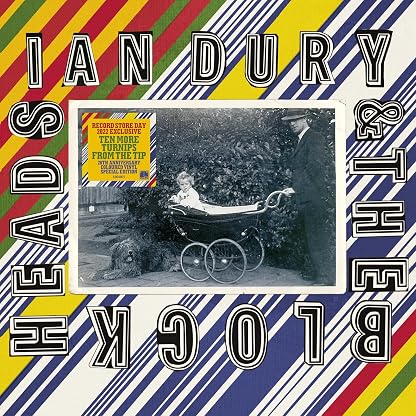 TEN MORE TURNIPS FROM..LP RSD-IAN DURY THE BLOCKHEADS por Ian Dury and the Blockheads, capa do álbum