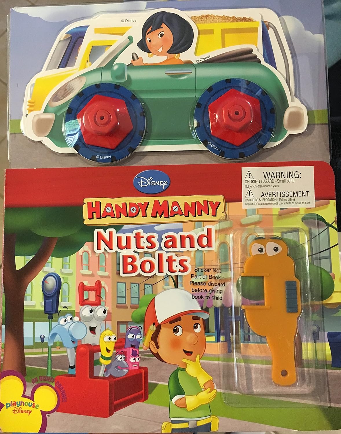 Nuts & Bolts (Handy Manny) 9781423113805 Disney Books