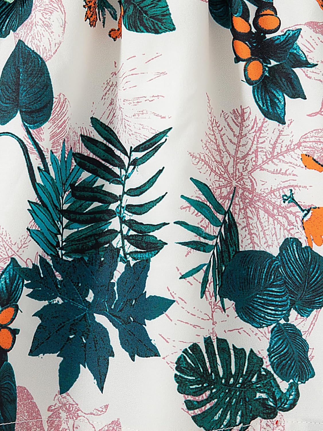 Little Girls Casual Dress Summer Spring Ruffle Short Sleeve Floral Dress Clothes 2-7 Years - Image 8