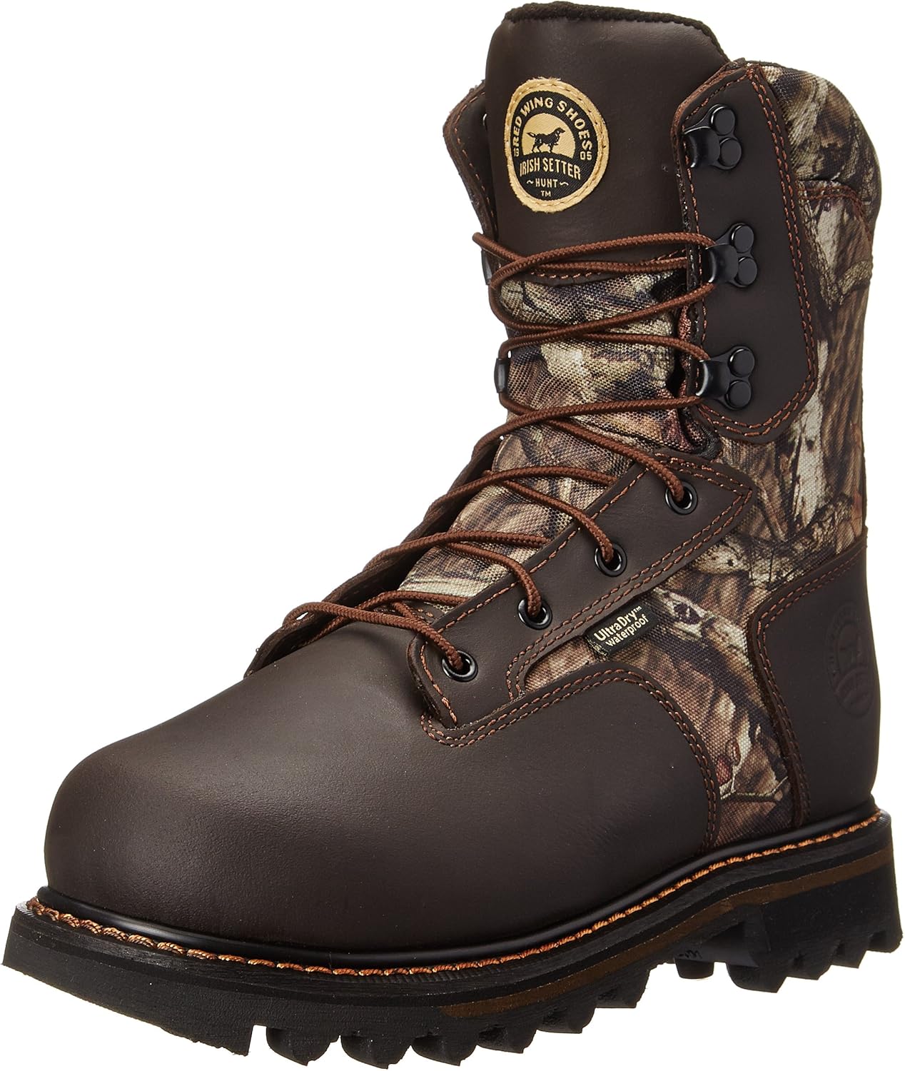 Irish Setter, Gunflint II, Men’s, 10", Waterproof, Hunting Boot, Mossy Oak Break-up Infinity