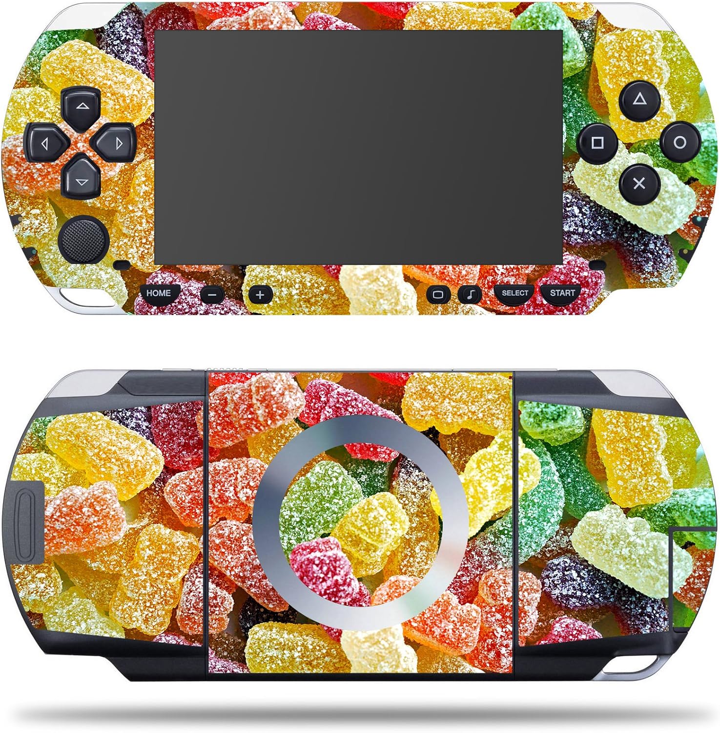 MightySkins Skin Compatible with Sony PSP – Sour Candy | Protective, Durable, and Unique Vinyl Decal wrap Cover | Easy to Apply, Remove, and Change Styles | Made in The USA