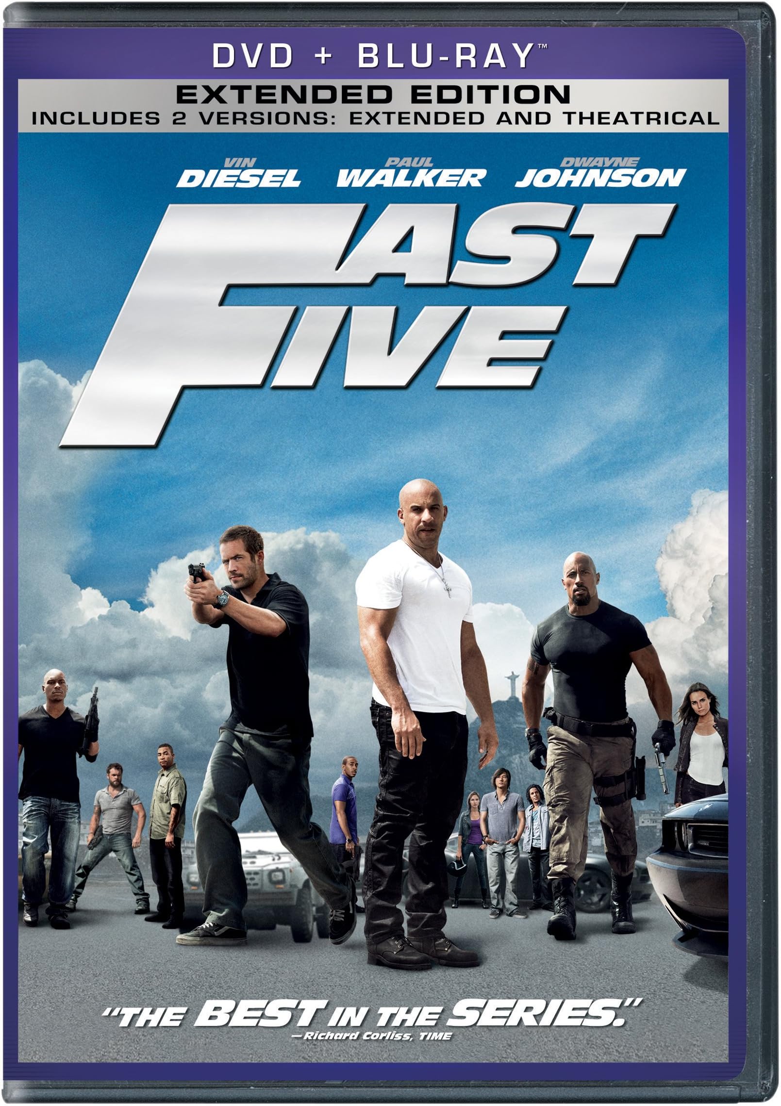 Fast Five (Two-Disc DVD/Blu-ray Combo in DVD Packaging)