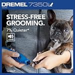 Dremel 7350-PET 4V Pet & Dog Nail Grinder, Easy-to-Use & Safe Nail Trimmer, Professional Pet Grooming Kit - Works on Large, Medium, Small Dogs & Cats