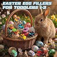 Vista 3 de Fajiabao 18 autos de juguete para niños pequeños, mini autos de tracción hacia atrás, camiones, recuerdos de fiesta para niños de 3 a 5 premios