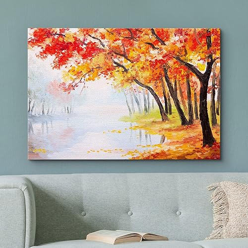 Miniatura 47 de WTD - Lienzo decorativo para pared, diseño de Giclee Flores de amapola