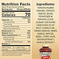 Vista 51 de Prego Salsa para pasta, champiñones, 24 onzas