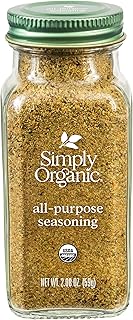 Simply Organic All-Purpose Seasoning Blend, 2.08 Ounce Jar, Great on Chicken, Steak, Beef and More