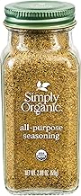 Simply Organic All-Purpose Seasoning Blend, 2.08 Ounce Jar, Great on Chicken, Steak, Beef and More