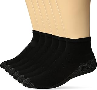 Men's Max Cushioned Crew Socks, Moisture-Wicking with Odor Control, Multi-Pack