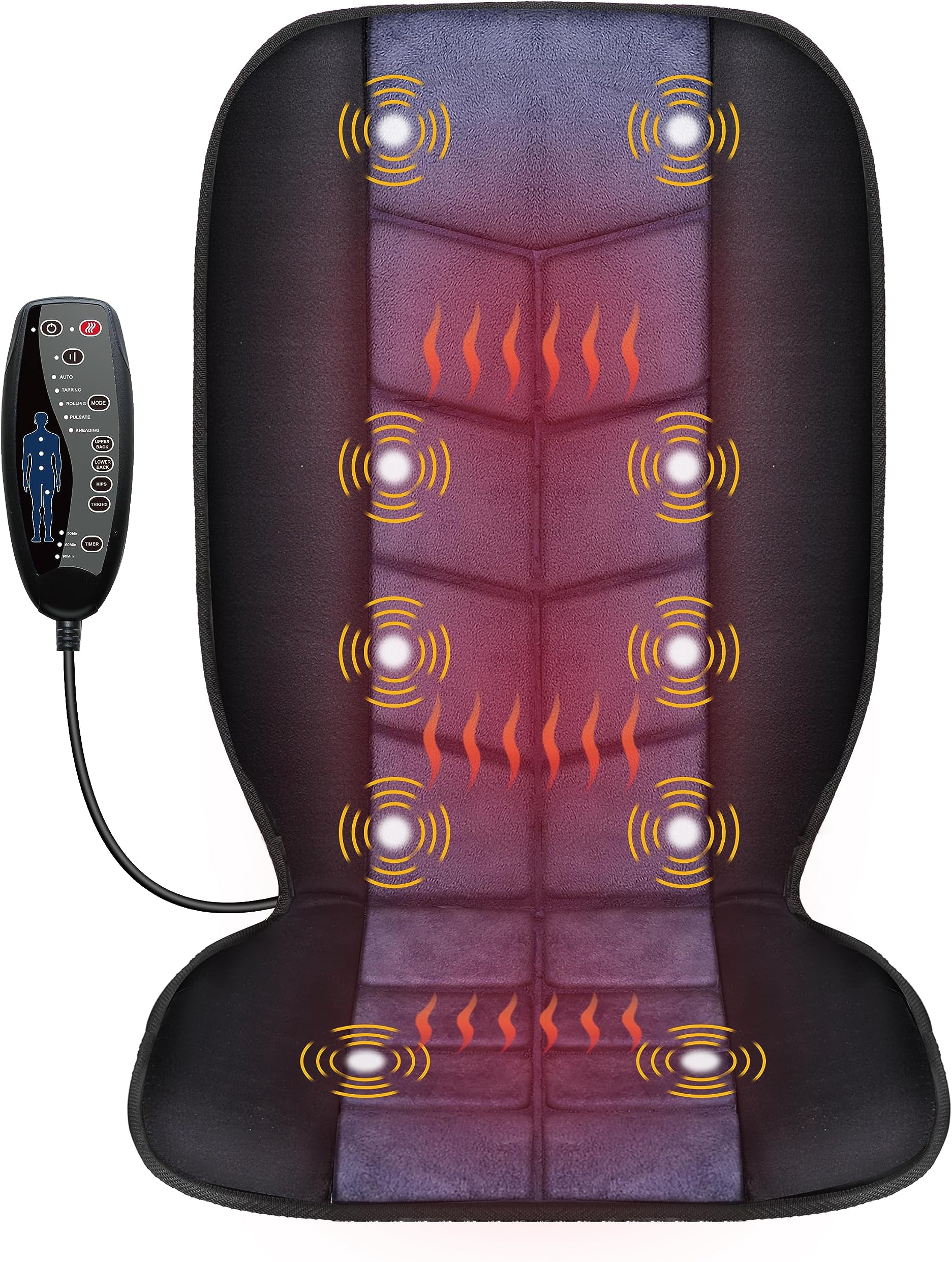 COMFIER Massage Seat Cushion with Heat 10 Vibration