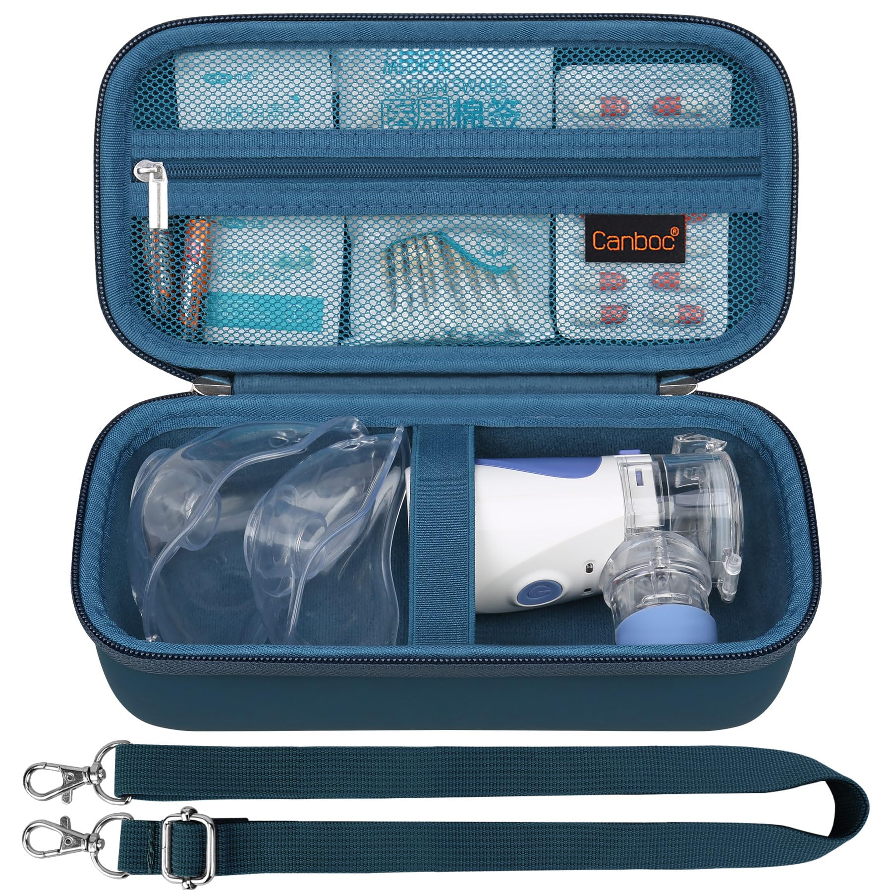 Canboc Travel Case for Portable Nebulizer, Handheld Nebulizer for Adults