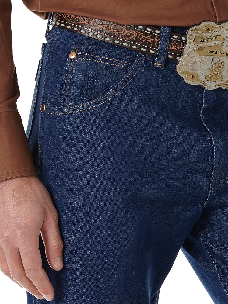 Wrangler Cowboy Cut Relaxed Fit Jean, Prewashed Indigo, 29W x 36L