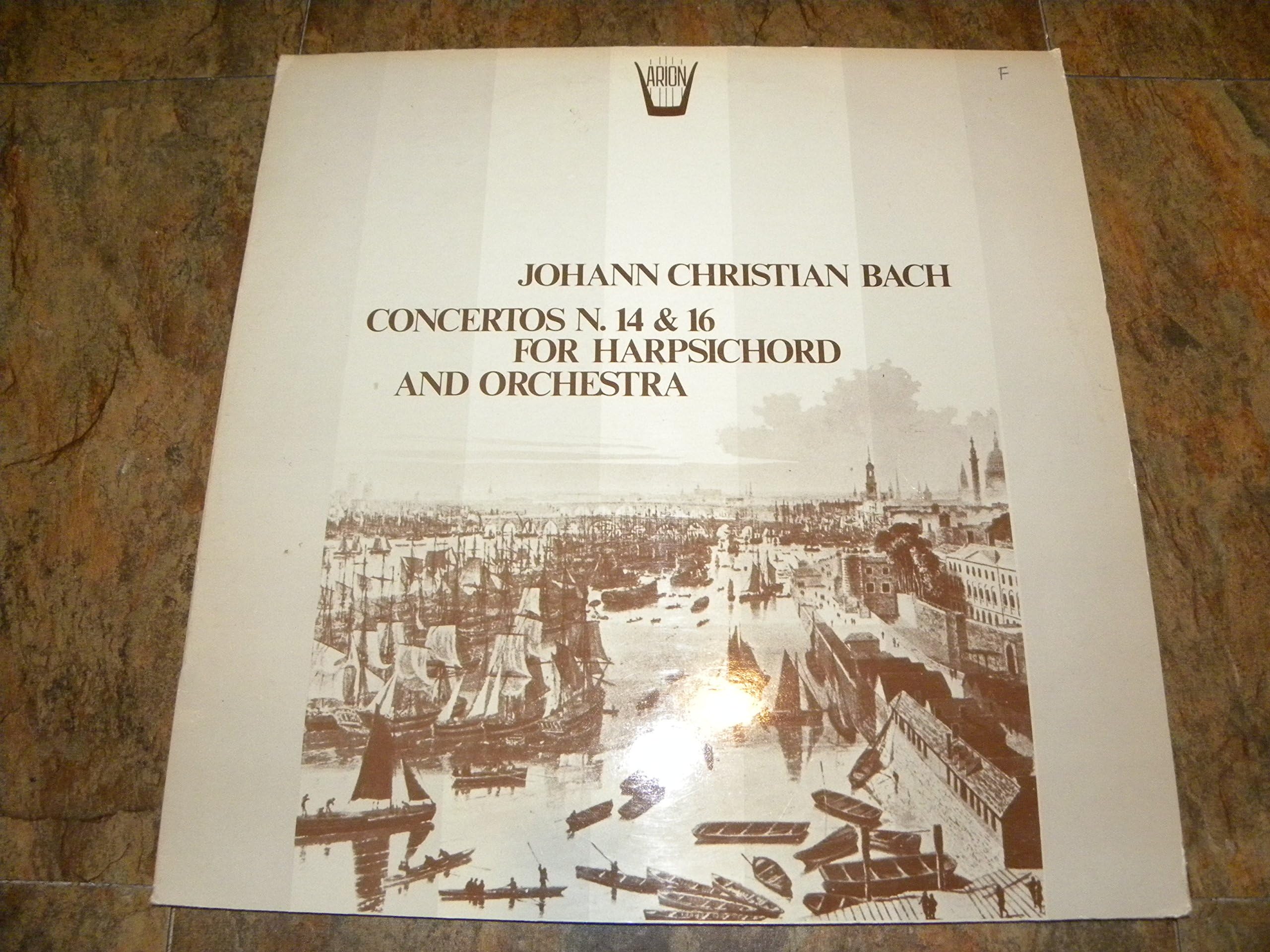 Johann Christian Bach Concertos 14 & 16 for Harpsichord and Orchestra Hans Goverts