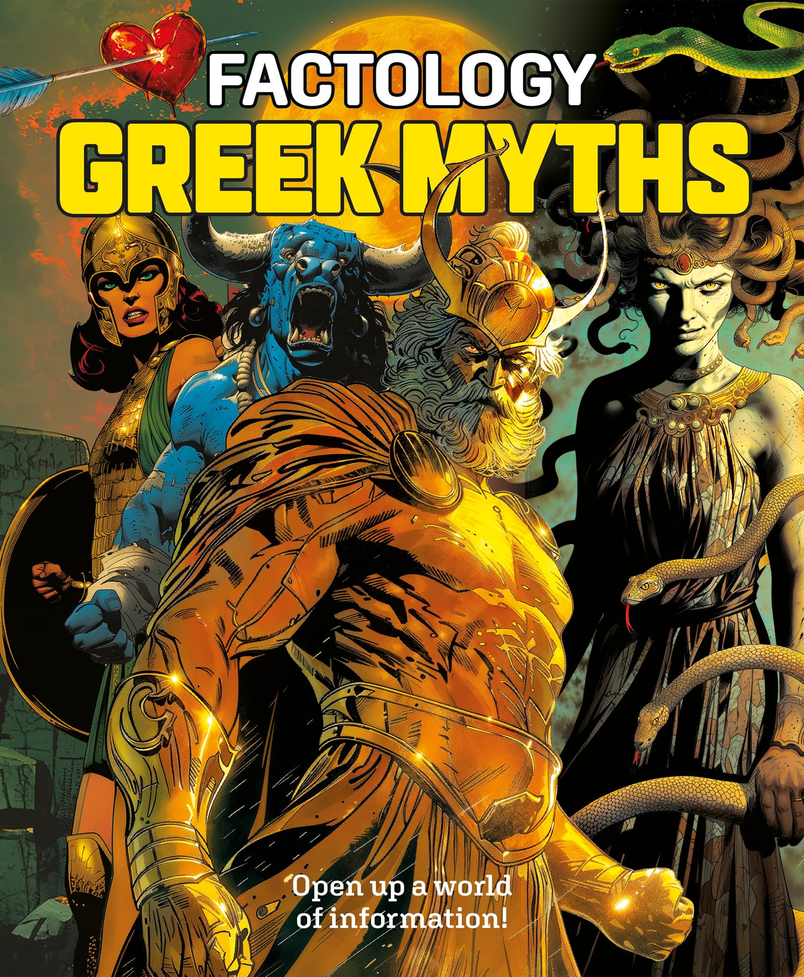 Factology: Greek Myths : Open Up a World of Information!