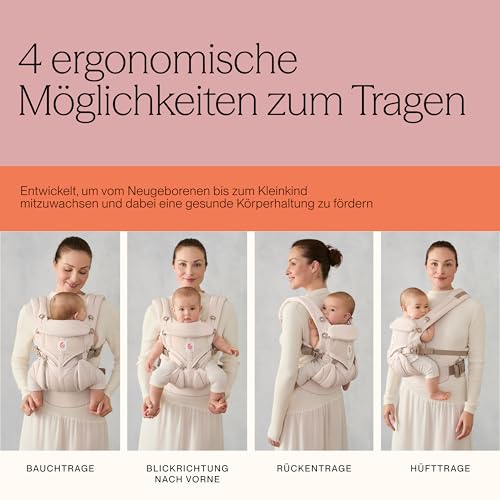 Ergobaby Omni Classic Babytrage für Neugeborene & Kleinkinder 0-48 Monate – Ansicht 5