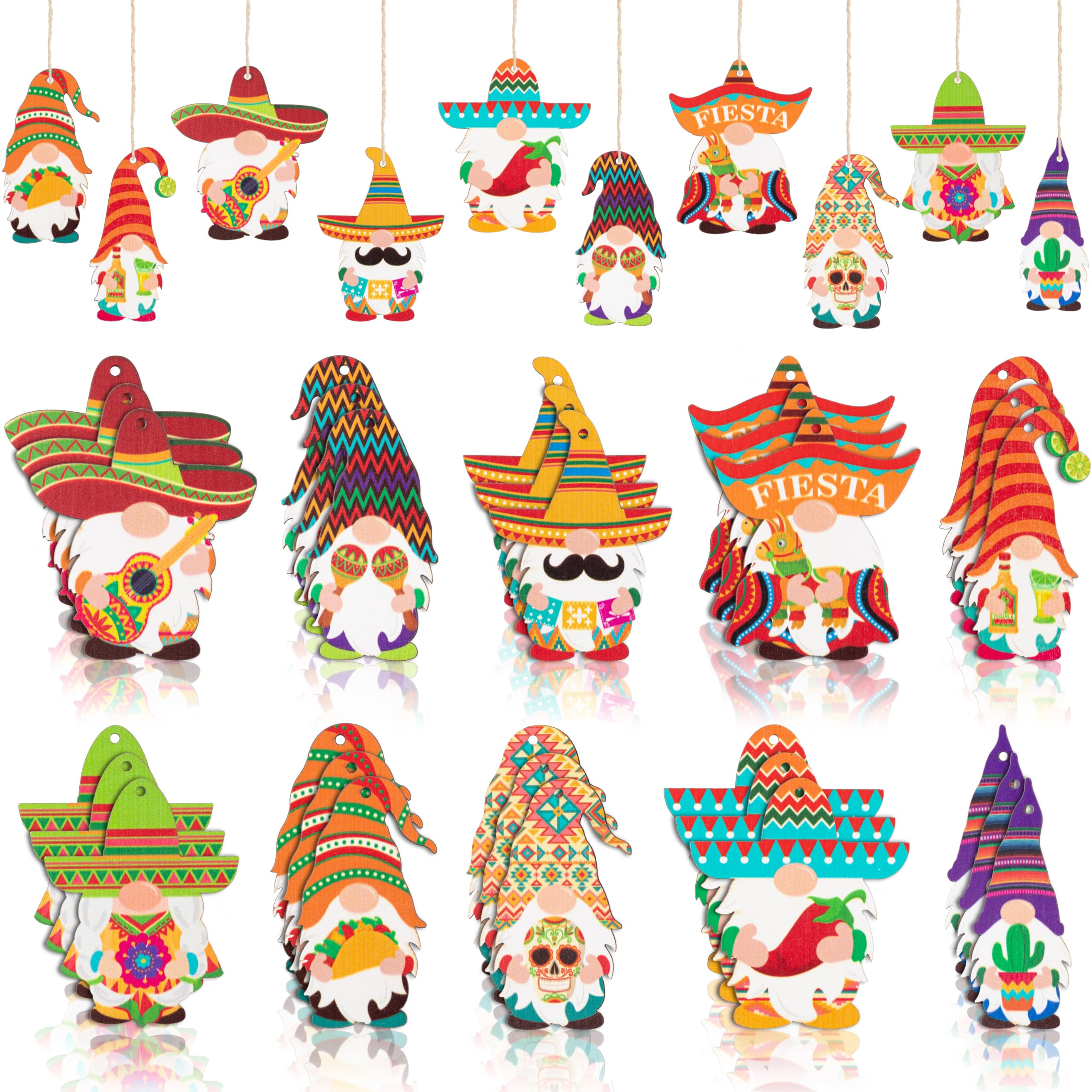 Amazon.com: Haooryx Mexica Fiesta Hanging Ornaments - 30 Pcs