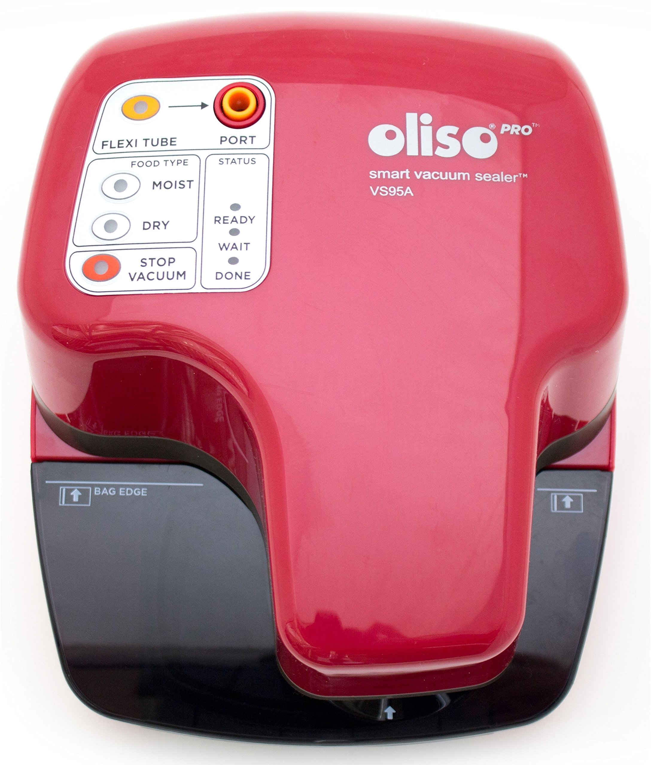 Oliso Pro Smart Vacuum Sealer Red VS95AR
