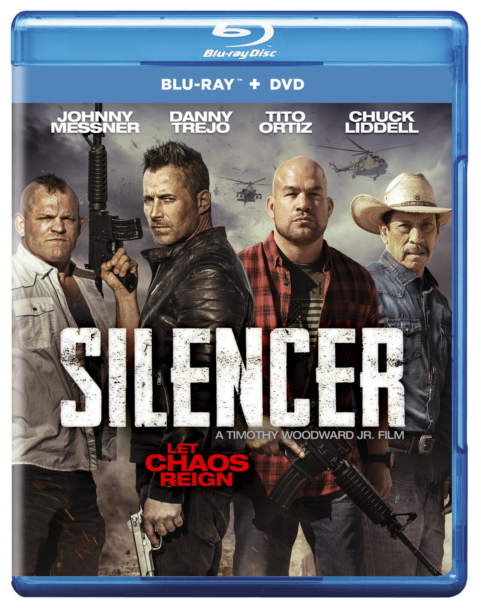 Silencer Blu-Ray de colección con 2 discos de la edición de Estados Unidos e Italia