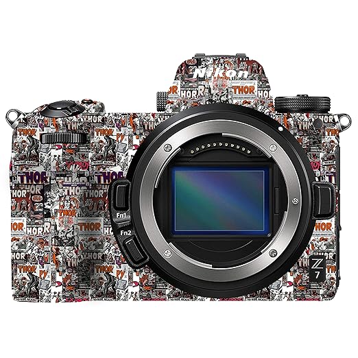WRAPTURE. Premium DSLR Camera Scratchproof Protective Skin for Nikon Z7 - No Residue Removal, Bubble Free, Scratch Resistant, Stretchable, HD Quality Printed - HDCS-NIKZ7-019