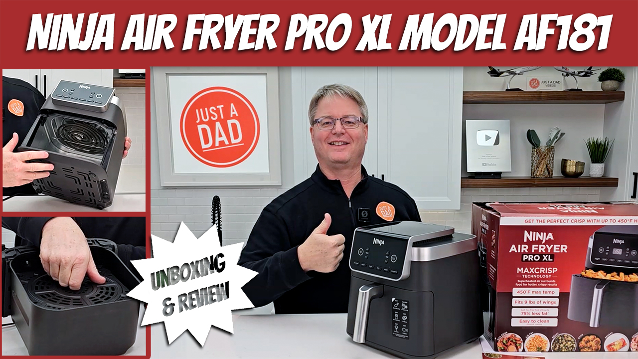 Watch Ninja Air Fryer Pro XL Model AF181 Unboxing & Review on