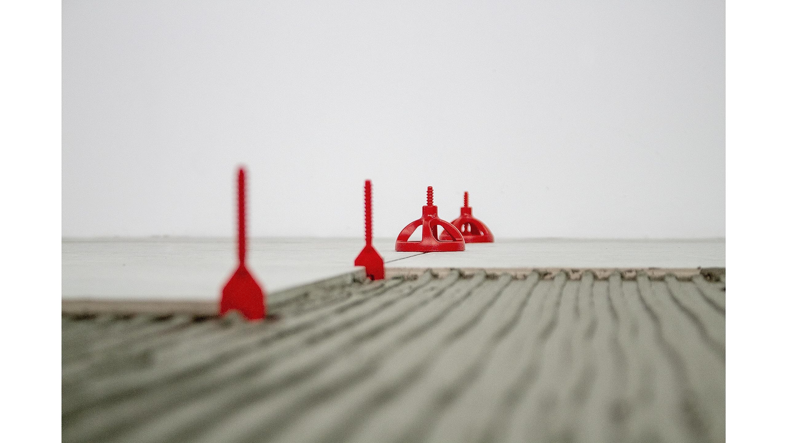 RUBI | Coupelles Cyclone Level System Réutilisables | Idéal pour la pose de carreaux grand format (taille minimale requise : 30 x 30 cm) | 300 unités