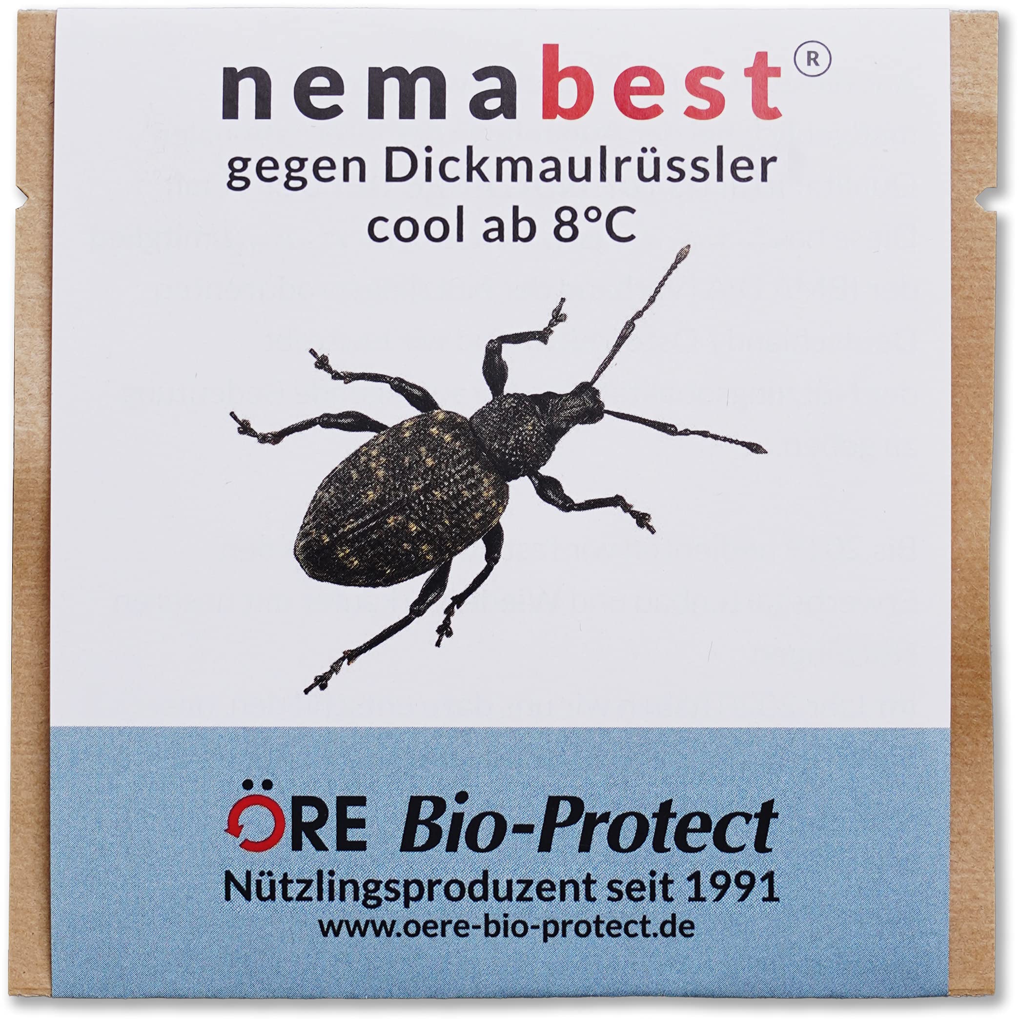 nemabest® cool HB+SF Nematoden zur Bekämpfung des Dickmaulrüsslers - 25 Mio. für 50m²
