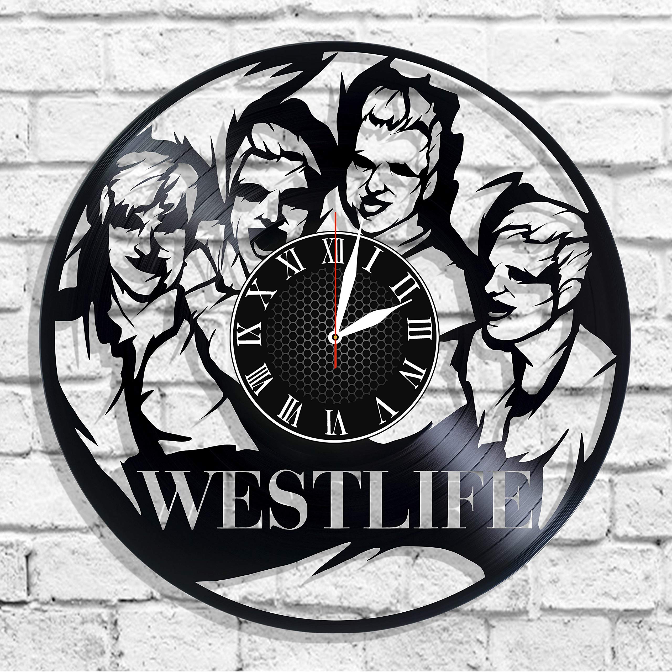 AlvaroDream Westlife rock band vinyl record wall clock, Westlife gift for any occasion
