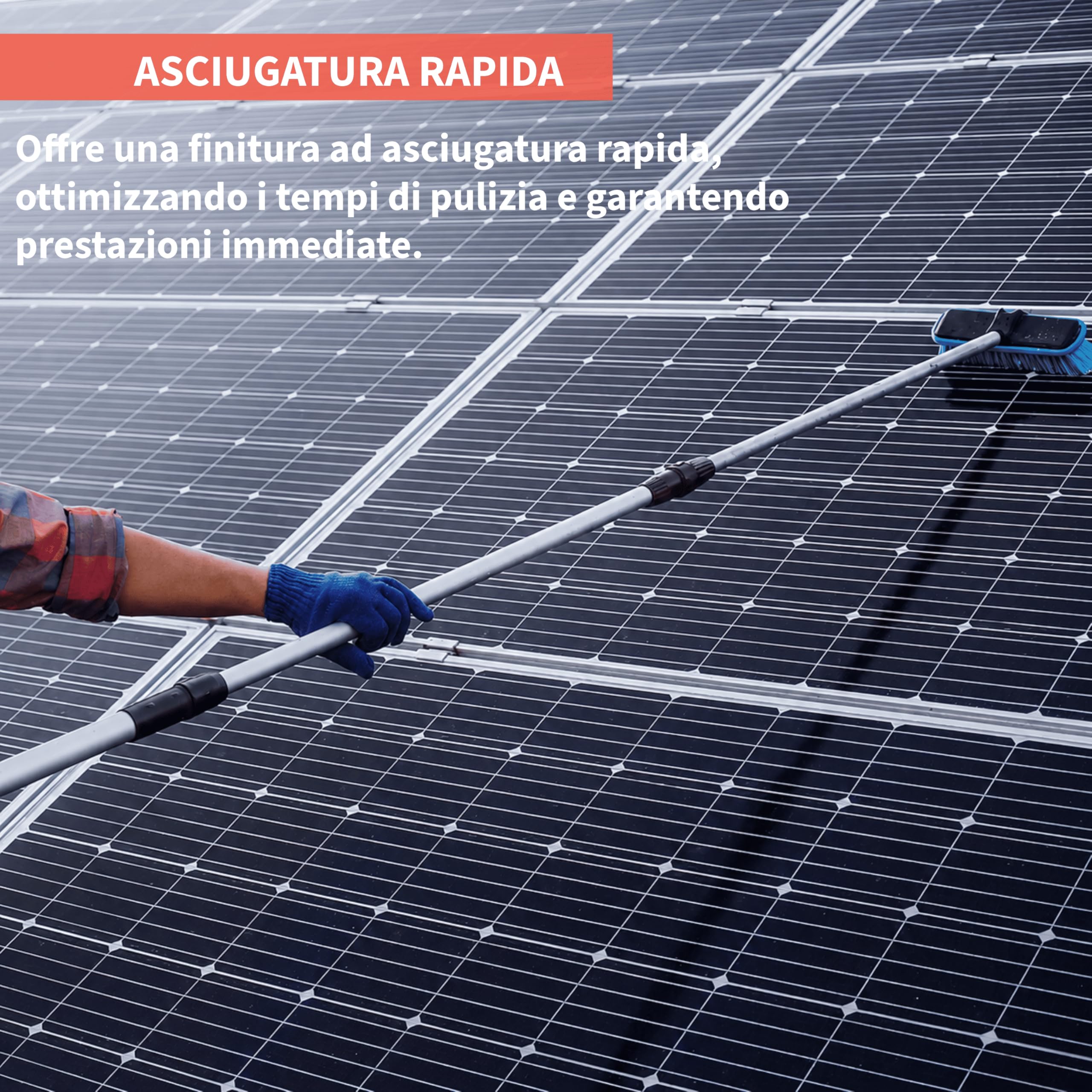 LUCCY Detergente per Pannelli Solari e Fotovoltaici 10 Litri