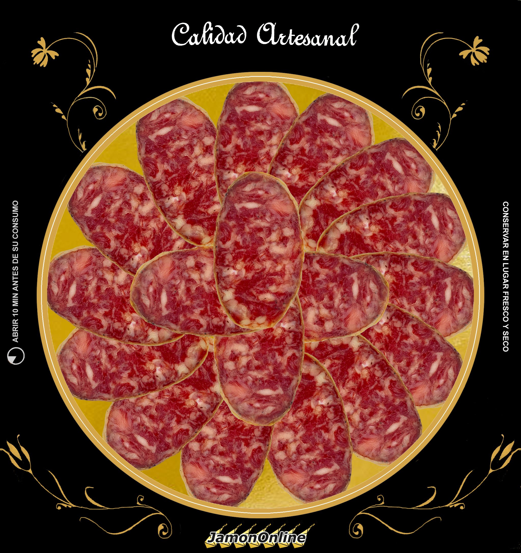 Lote Loncheado Ibérico, Jamón Ibérico, Lomo Ibérico, Chorizo Ibérico, Salchichón Ibérico. Cortado al Momento el Mismo Día Que Hace el Pedido.
