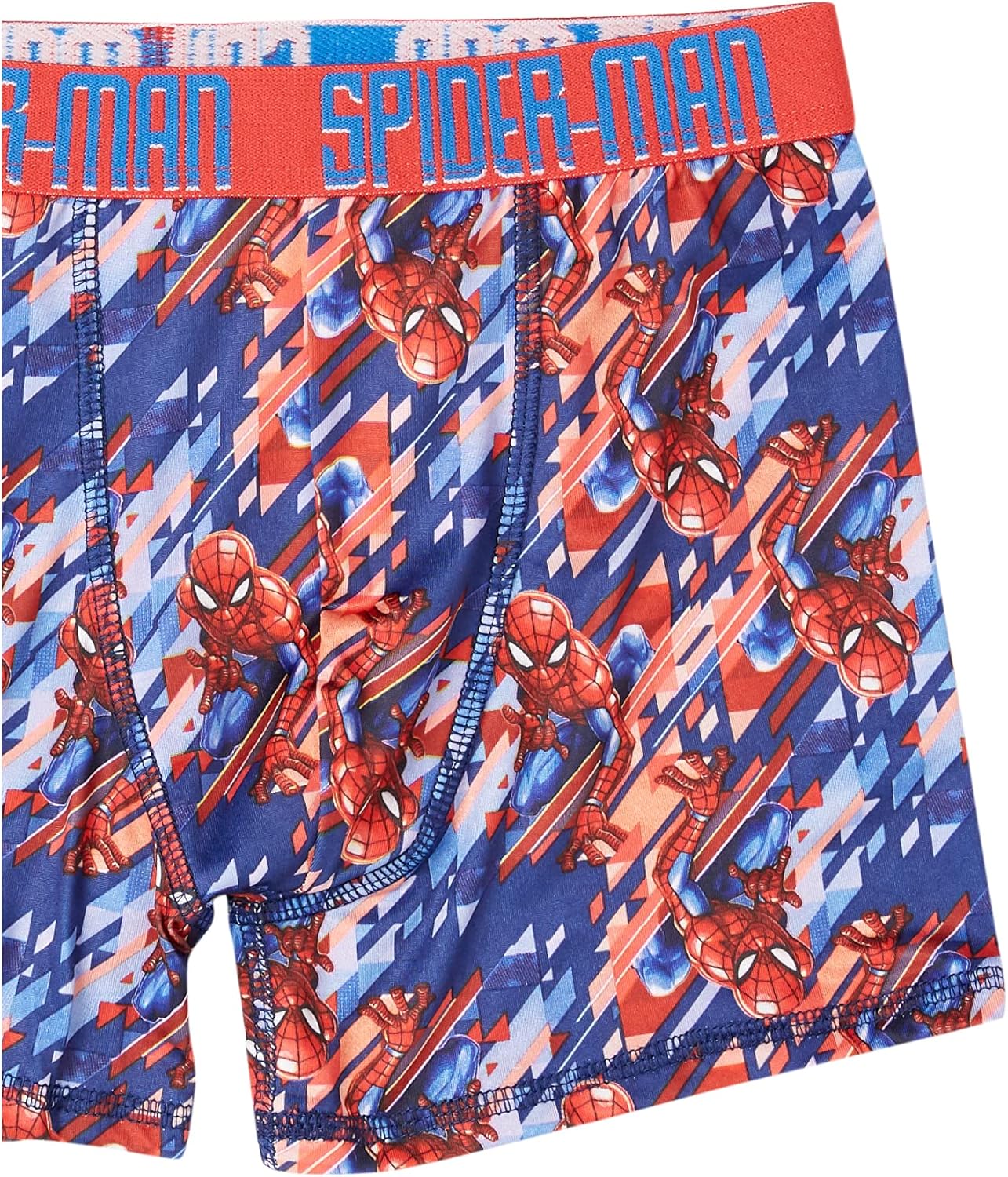 Spider-Man boys Exclusive 7-pk Athletic Boxer Briefs With Multiple Print Options Sizes 4, 6, 8, 10,12 - Image 7