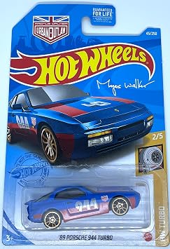 Hot Wheels - 89 Porsche 944 Turbo - Magnus Walker - HW Turbo 2/5 - Blue/Red