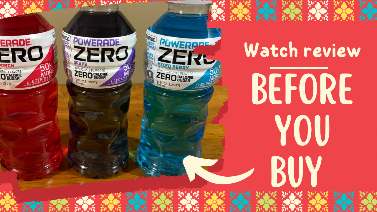 Watch Powerade Zero Product Review on Amazon Live
