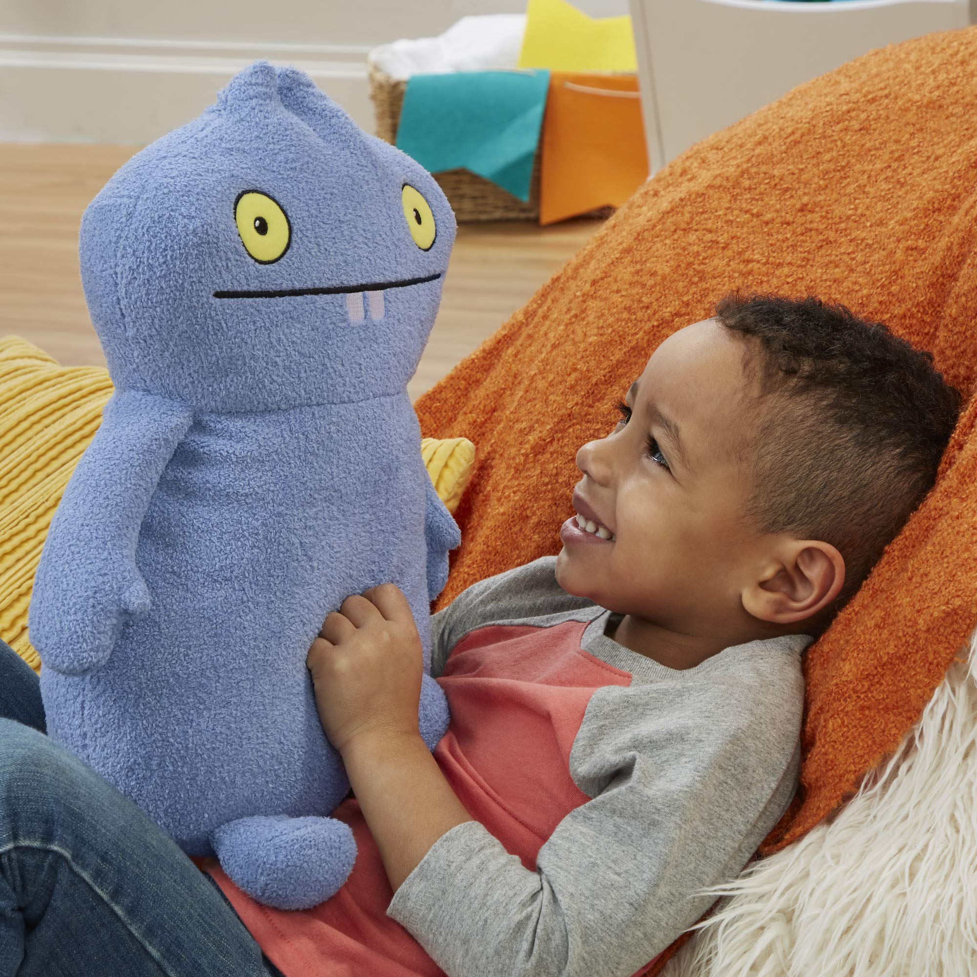 Hasbro Toys Uglydolls BABO pluszowa zabawka, duża, 45,7 cm wysokości