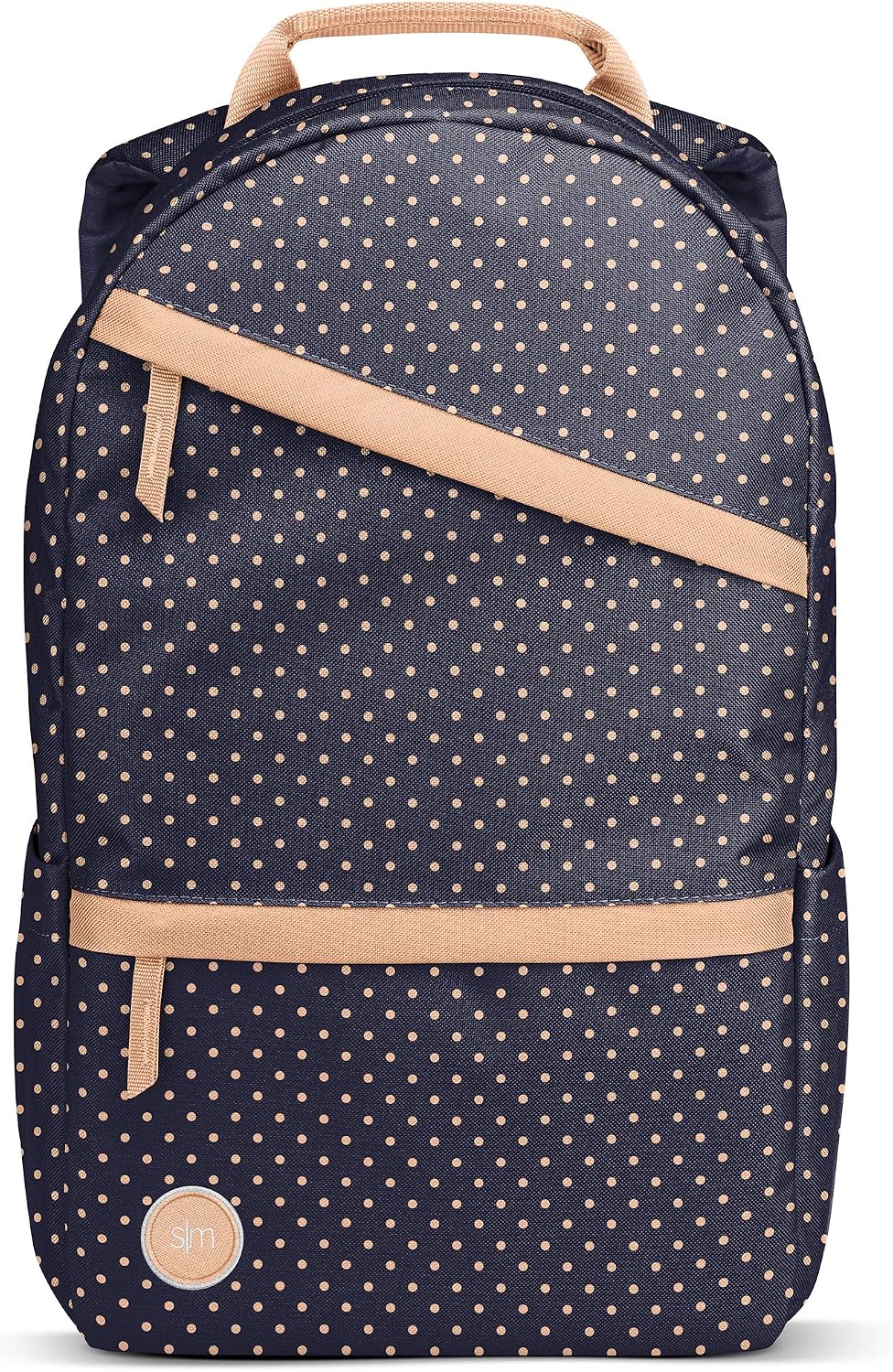 Blасk Frіdау - 40% оƒƒ Simple Modern Legacy Backpack with Laptop Compartment Sleeve - 25L Travel Bag for Men & Women College Work School -Dainty Dots