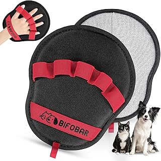 Bifobar Pet Hair Removal Glove - Magic Brush Electrostatic Mitt for Dogs & Cats, Reusable Grooming Gloves - Dog Hair Remov...