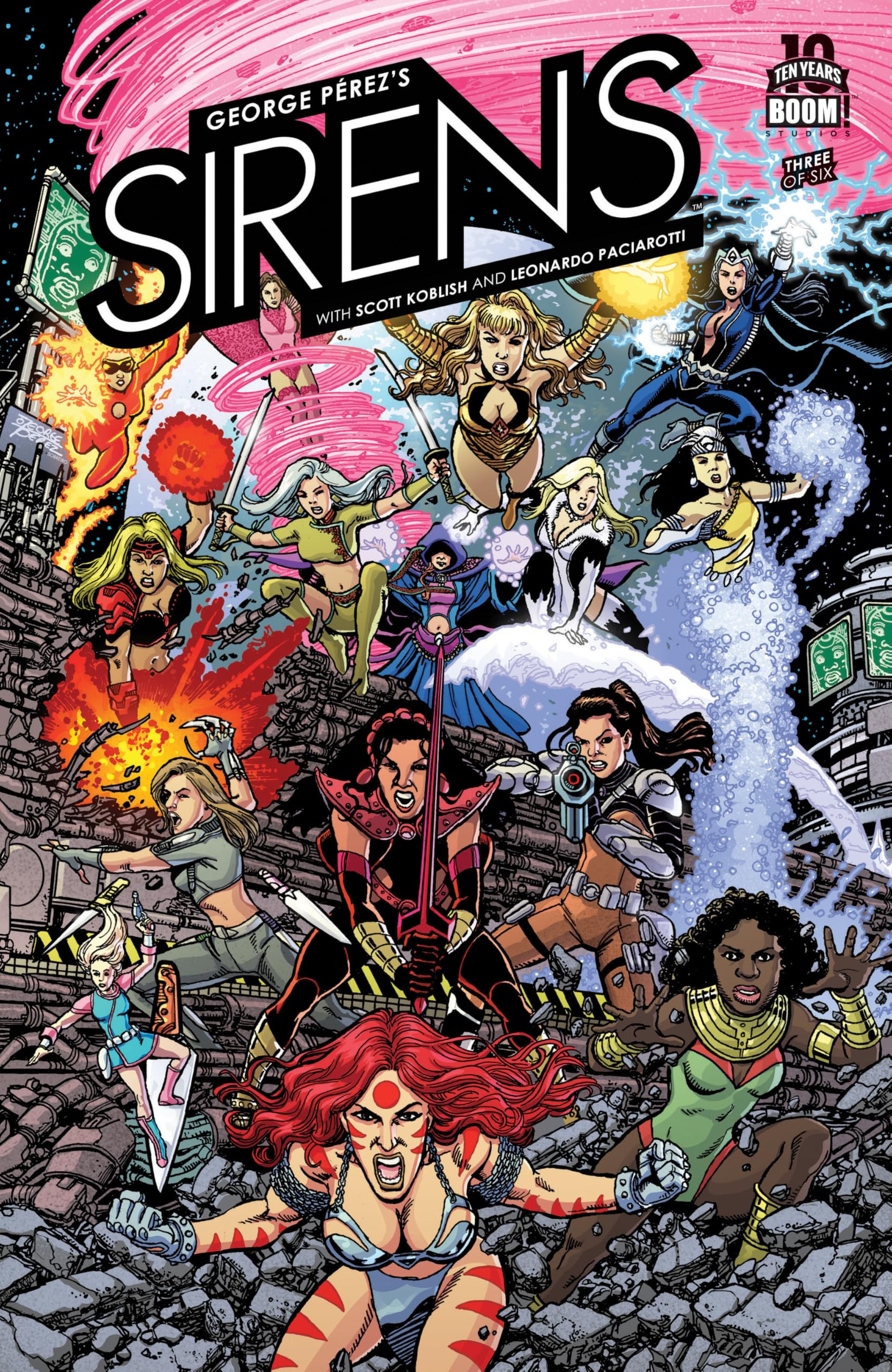 George Perez's Sirens #3